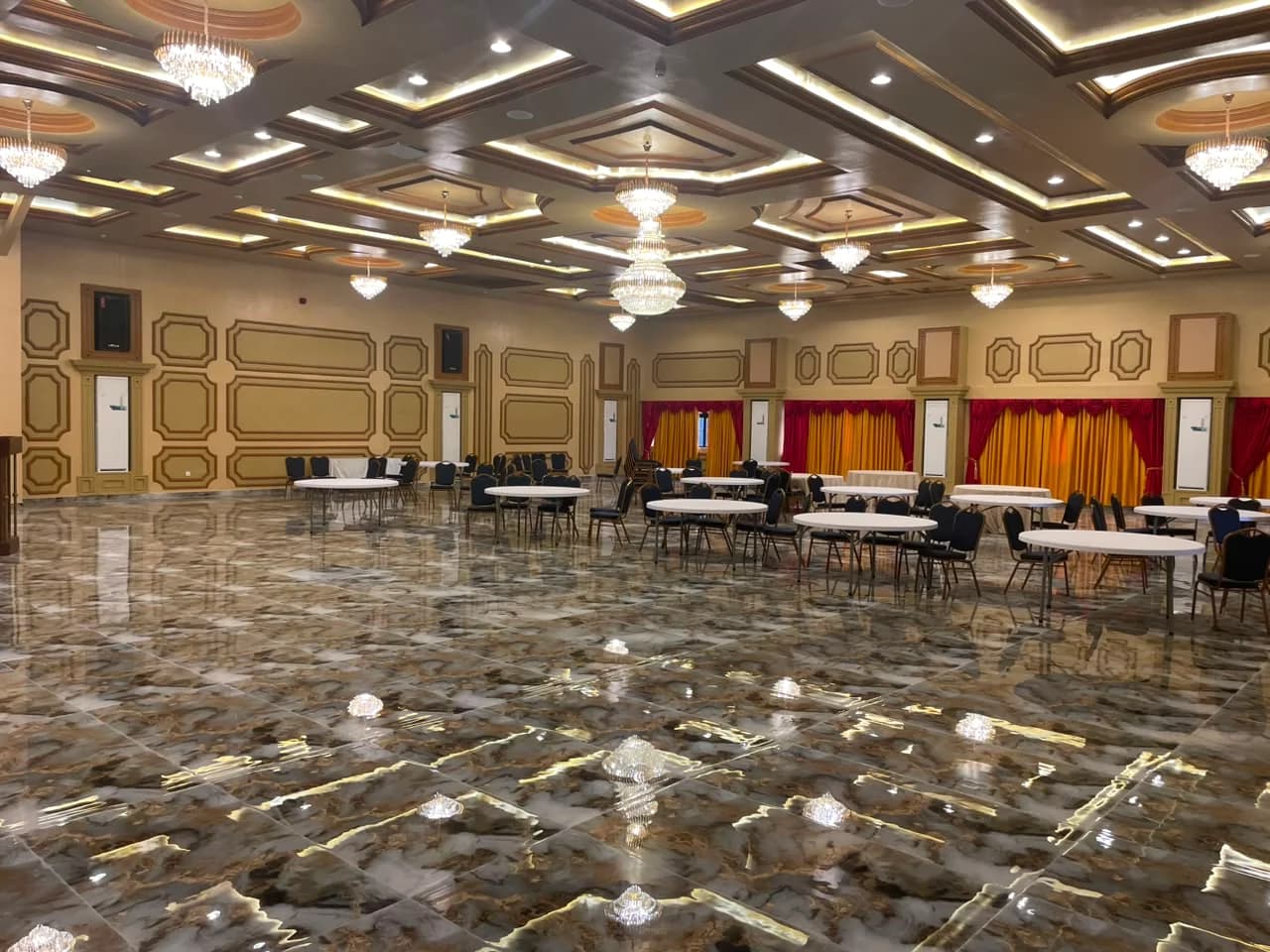Indoor event hall, fourth view.