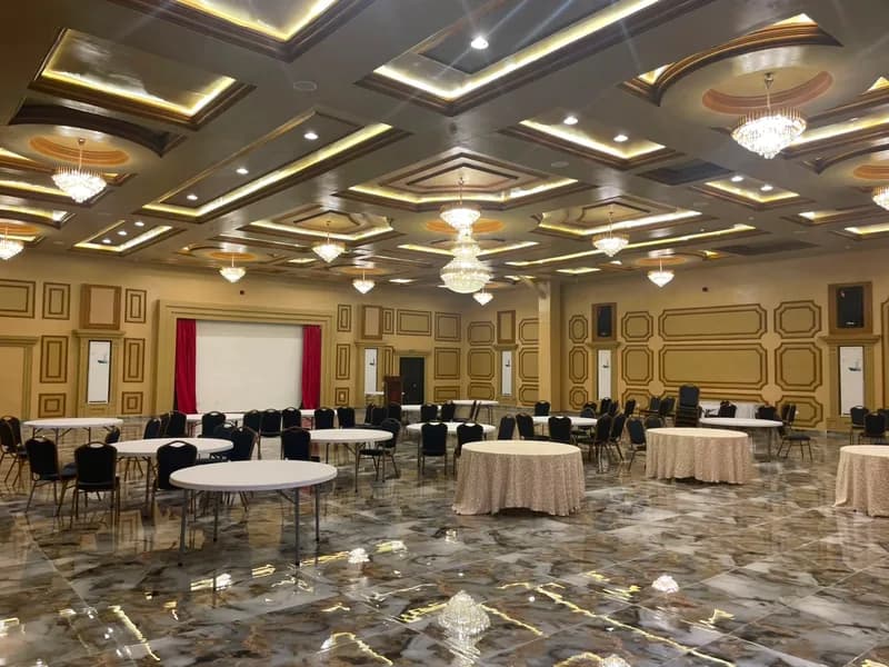 Barcelona event hall interior; seating shown does not establish capacity.